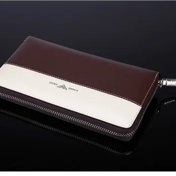

Fashion hit color Men portfel High-end JOSEPHAMANI Brand wallet new long carteira High-end clutch bag