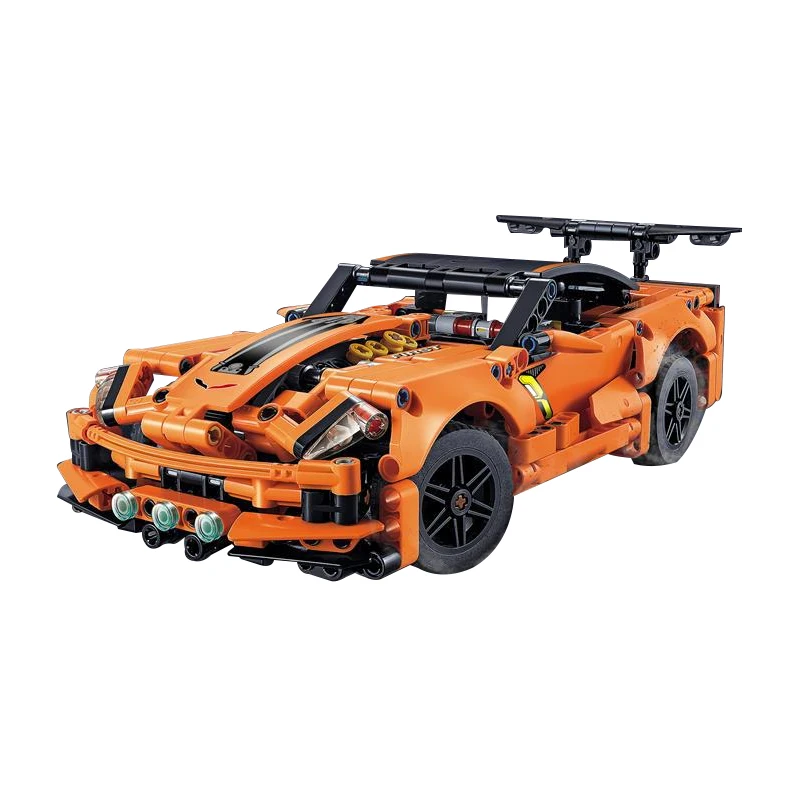 Legoing Technic Car 593pcs Set 2iN1 Supercar Model Building Blocks For Children Toys DIY Legoings Technical Assembly Bricks  Toy