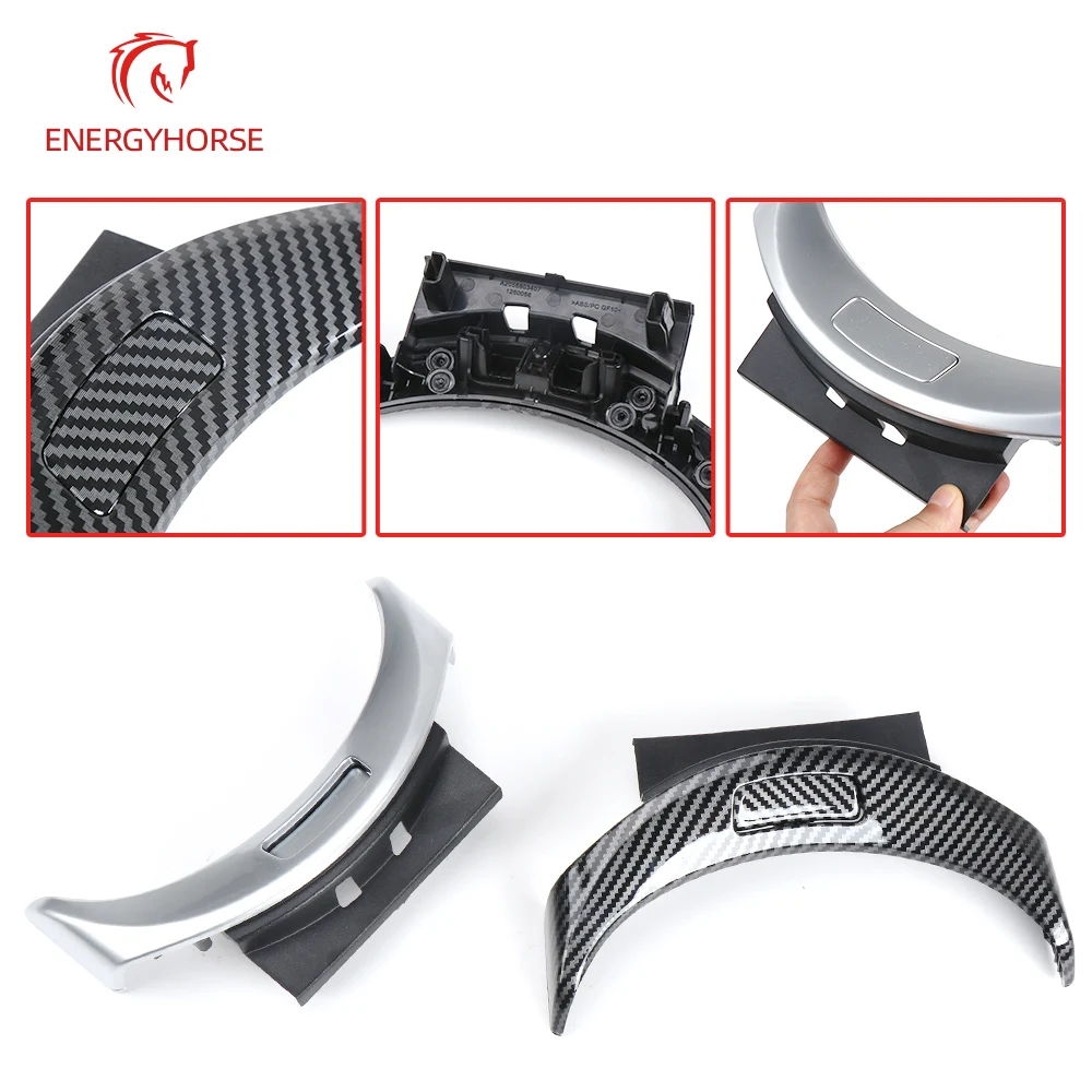 Central Console Armrest Storage Box Switch Button Cover For Mercedes BENZ C Class W205 C200 C250 C300 GLC W253 GLC200 GLC300 car center console cover car console storage box
