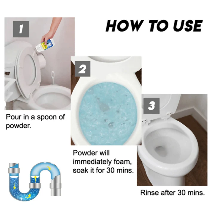 Трубный дноуглубительный АГЕНТ Чистка канализации дренажный дезодорант эффективный для ванной комнаты Туалет Даг-корабль