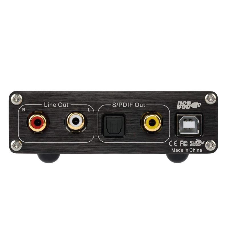 Black TOPPING D10 Decoder DSD256 ES9018K2M XMOS PCM384 USB DAC Audio Decoder