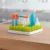 Чистящая Сушилка Drainer BPA Free Green Grass Style Countertop Baby Bottle Drying Rack With Water Tray For Babies Bottle Removable