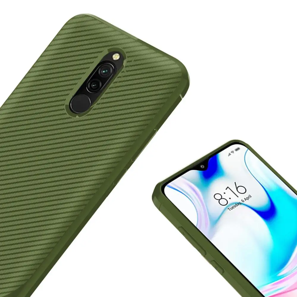 Мягкий силиконовый чехол для телефона Xiaomi Redmi 8A противоударный чехол для Xiaomi Redmi 8 защитный ТПУ чехол