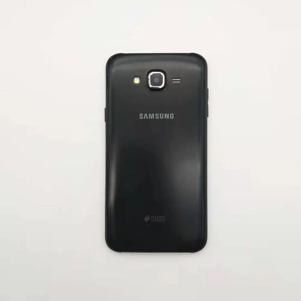 Черный samsung Galaxy J7, разблокированный Duos GSM, 4G LTE, Android, мобильный телефон, четыре ядра, две sim-карты, 5,5 дюймов ram, 1,5 ГБ rom, 16 ГБ, отремонтированный - Цвет: Черный