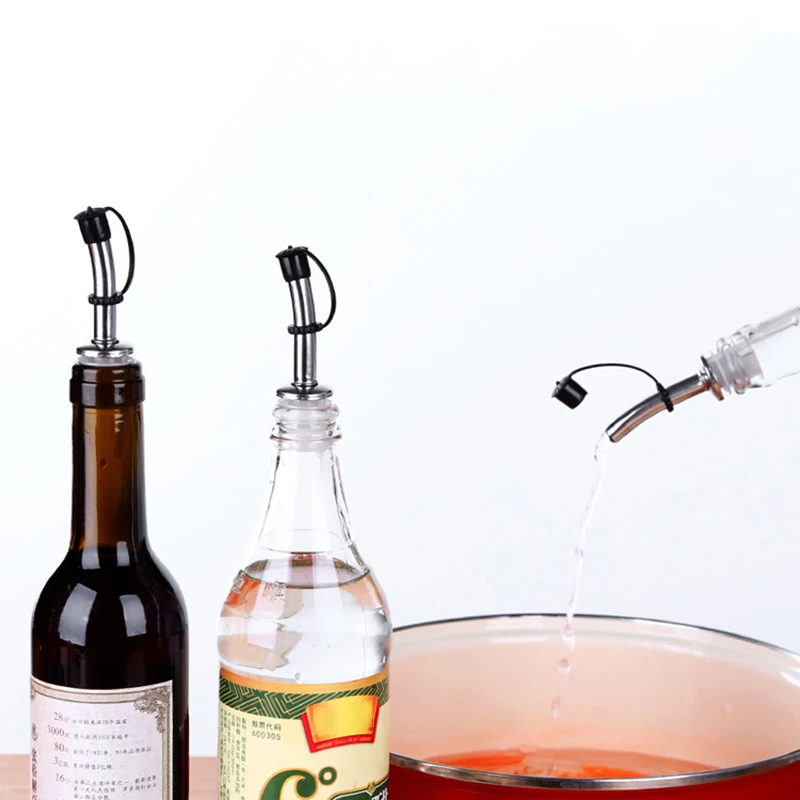 6 шт Бутылка Pourer Pour Spout пробка оливковое масло вино диспенсер ликер поток набор