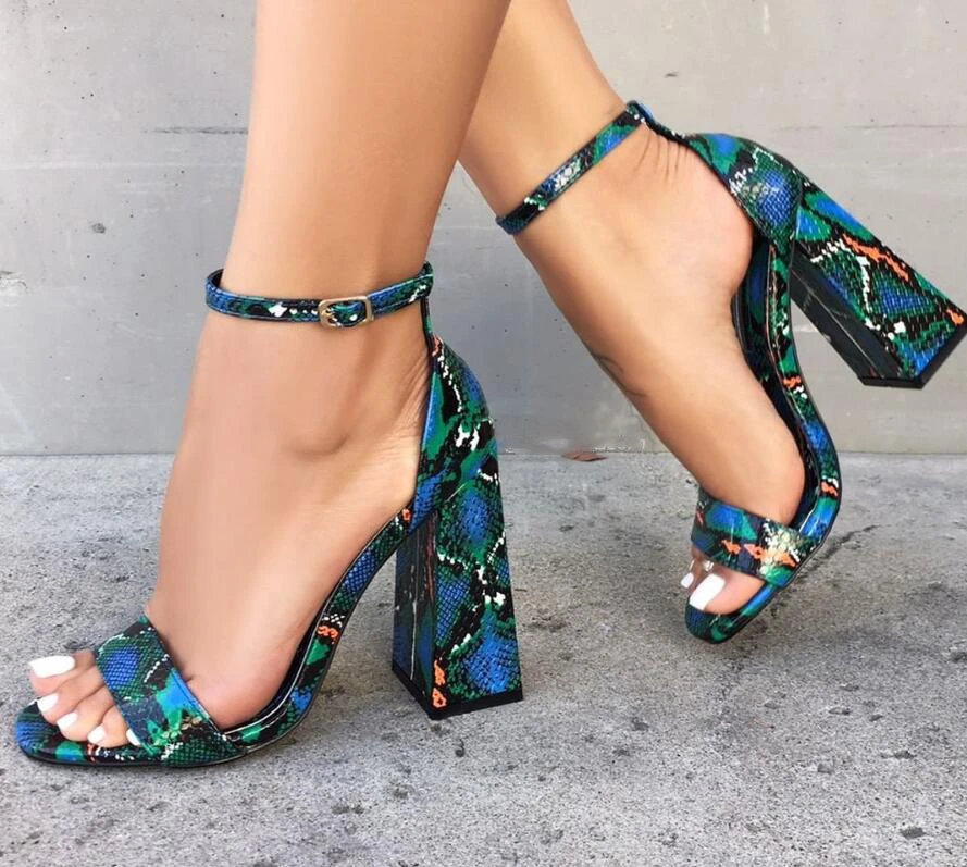 de mujer 2019 Sandalias de alto Amazon estilo caliente 9066| | - AliExpress