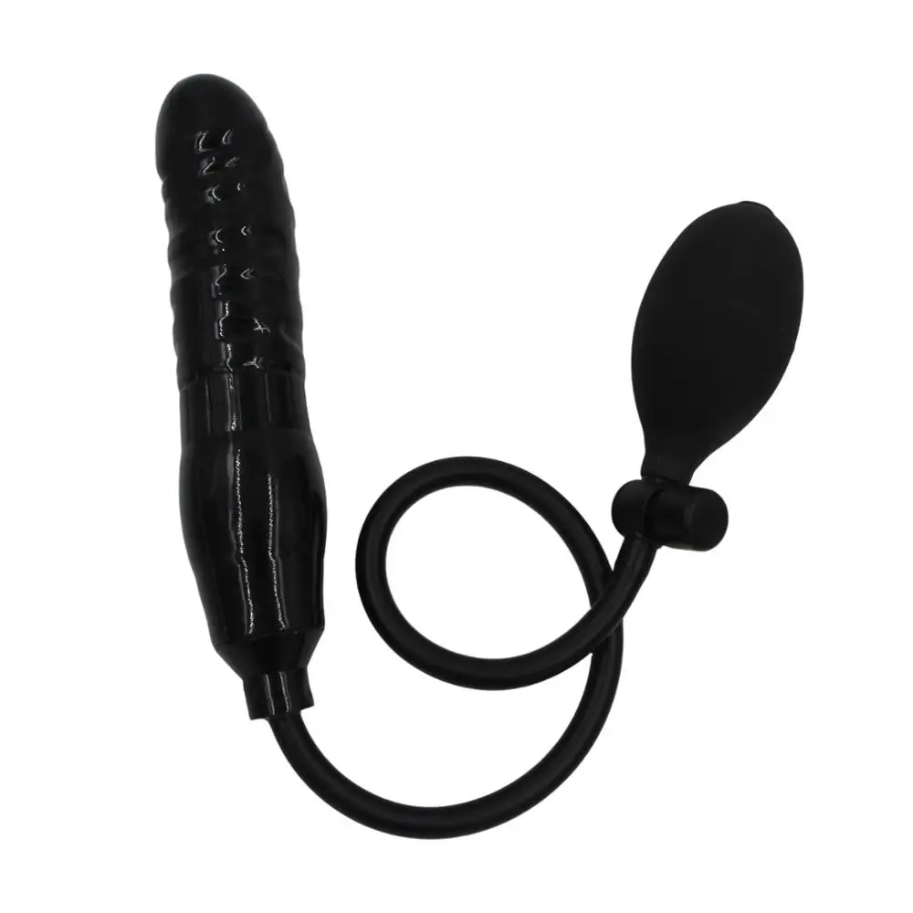 

Inflatable Big Anal Extender Pump Butt Plug Dilator Adult Erotic Sex Toys for Woman Vagina Men Gay Prostate Massage Stuff Shop