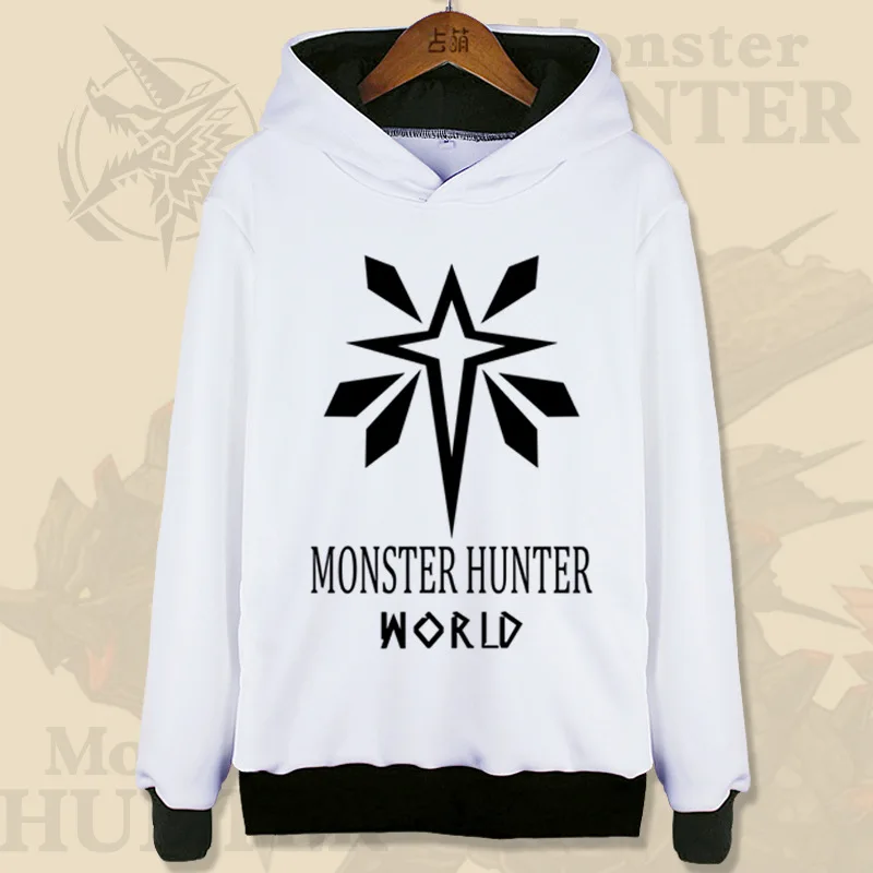 Monster Hunter Yiankutku Plesioth толстовка с капюшоном, костюм для косплея, модная куртка с капюшоном с героями мультфильмов, школьная форма для студентов