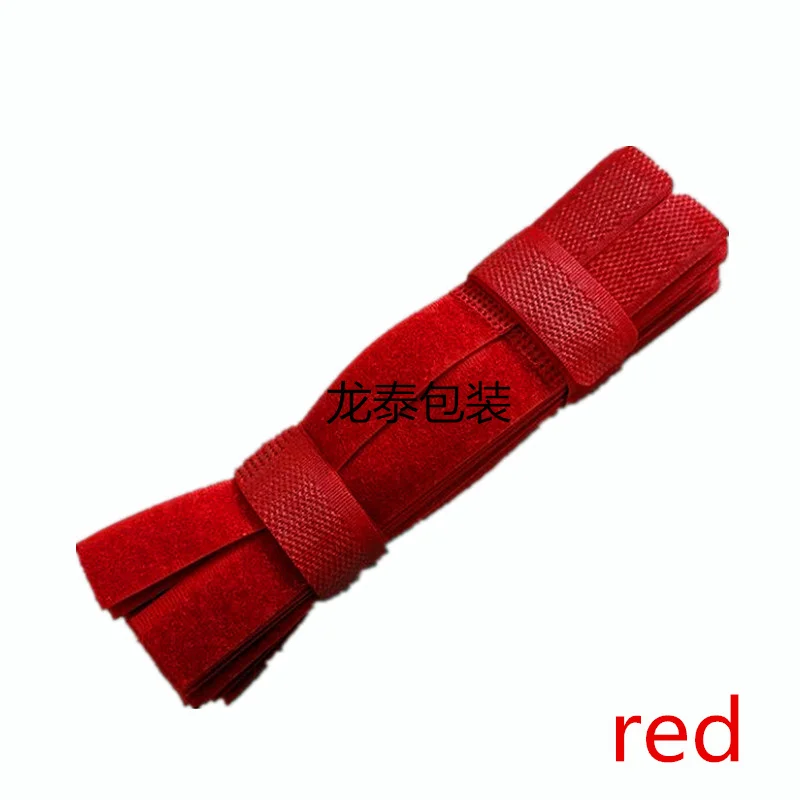 50pcs Colourful Reusable Fastening Wire Cable Ties Organizer Cord Cable Tie Rope Holder for Laptop PC TV Reusable Cable Ties