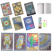 С возможностью креативного самостоятельного выбора между алмазная живопись особой формы Тетрадь записной книжки A5 Вышивка крестом ремесло подарок