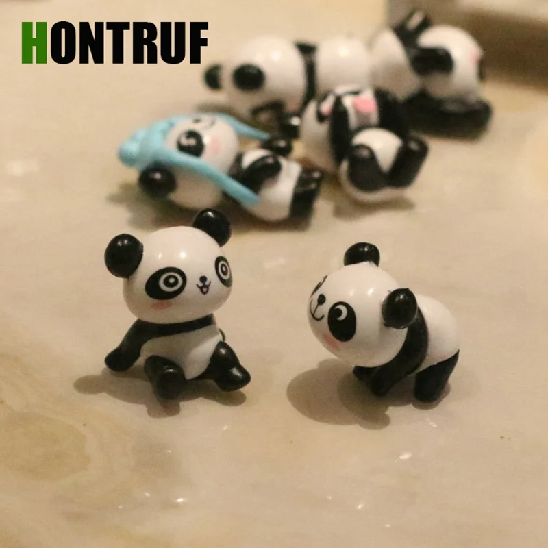 

Aquarium Landscaping Accessories Fish Tank Ornament Resin Crafts DIY Micro Landscape Gardening Landscape Panda Doll