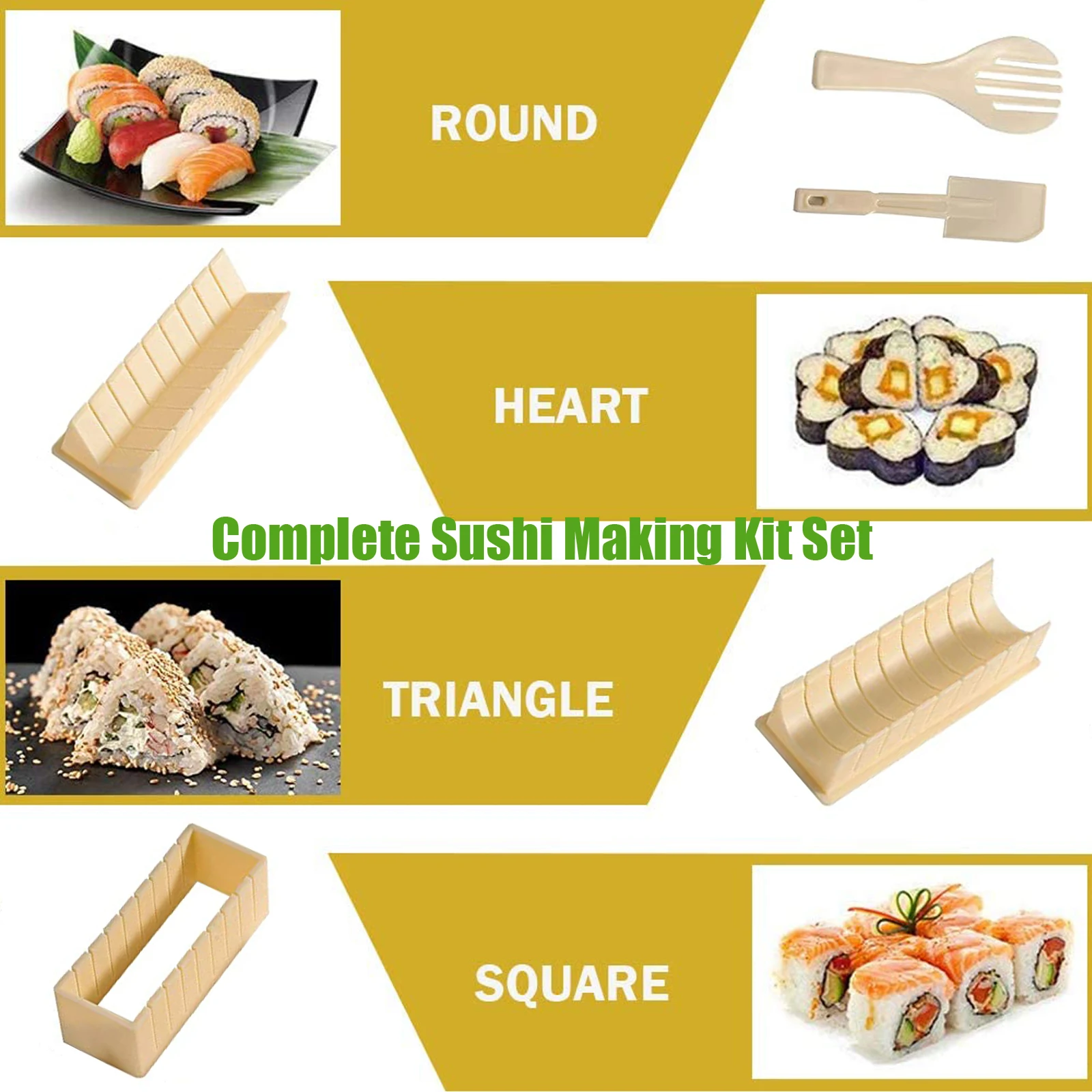 sushi making set diy 10 piece