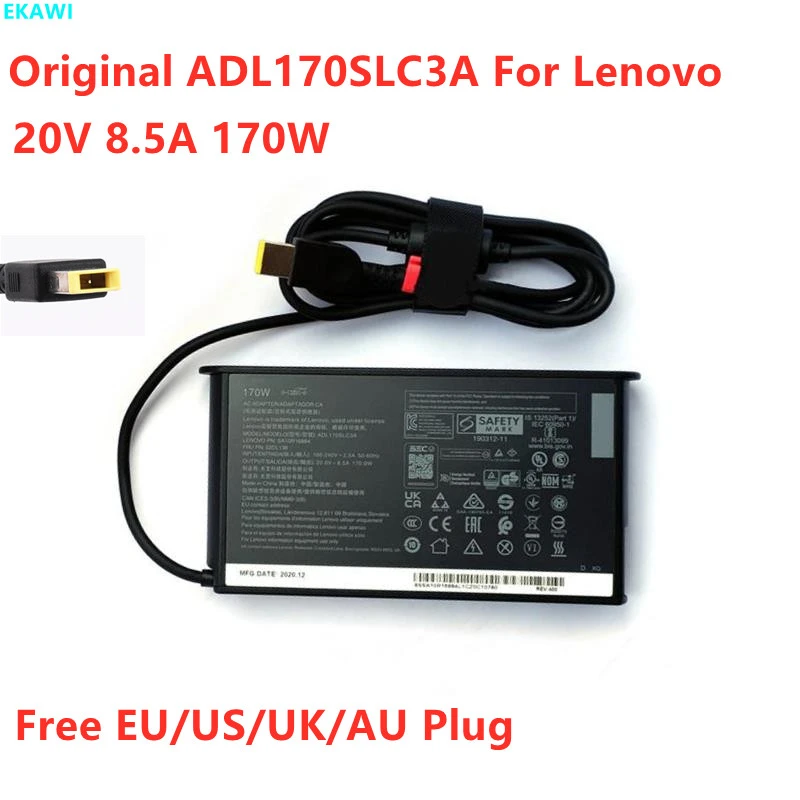 Parameters helper Adverteerder Original Adl170slc3a 170w Charger Adl170sdc3a Ac Adapter For Lenovo Thinkpad  20v 8.5a P15 Legion 5 Laptop Charger Power Supply - Laptop Adapter -  AliExpress