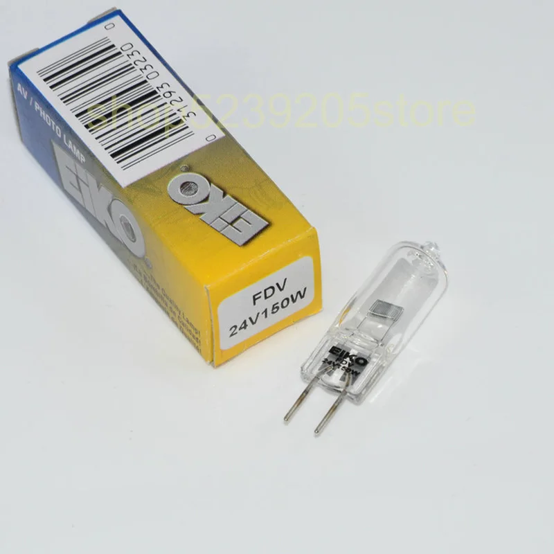 2 шт. EIKO FDV 24V150W G6.35 галогенная лампа eiko 24v 150w бестеневые лампы проектор светильник