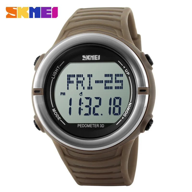 

Skmei Table Sports Running Pedometer Heart Rate Electronic Watch Multi-functional Waterproof Heartbeat Watch 1111