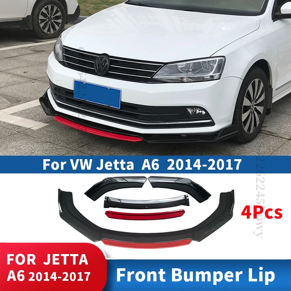 Protector parachoques para VW JETTA A6 A7 MK6 2010 2021, difusor de alerón, accesorios de ajuste|Parachoques| - AliExpress