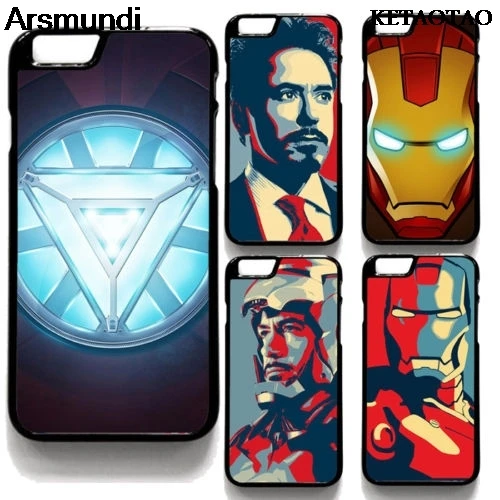 KETAOTAO Железный человек Jarvis Marvel чехлы для телефонов iPhone 4S 5C 5S 6S 7 8 SE Plus 8Plus X Samsung чехол