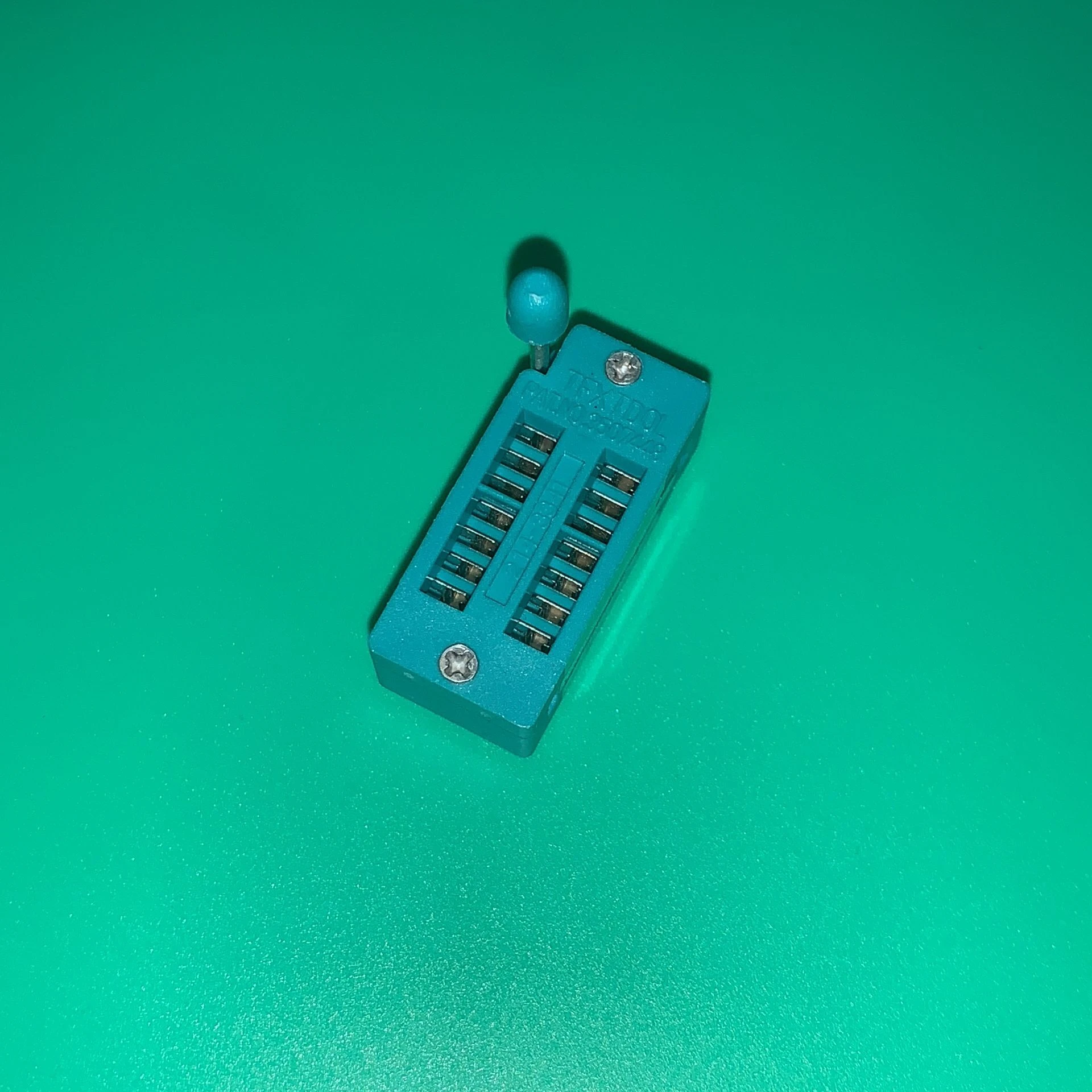 2pcs/lot Ic Test Universal Zif Socket 14pin 14 Pin Dip 2.54mm Ic Socket ...