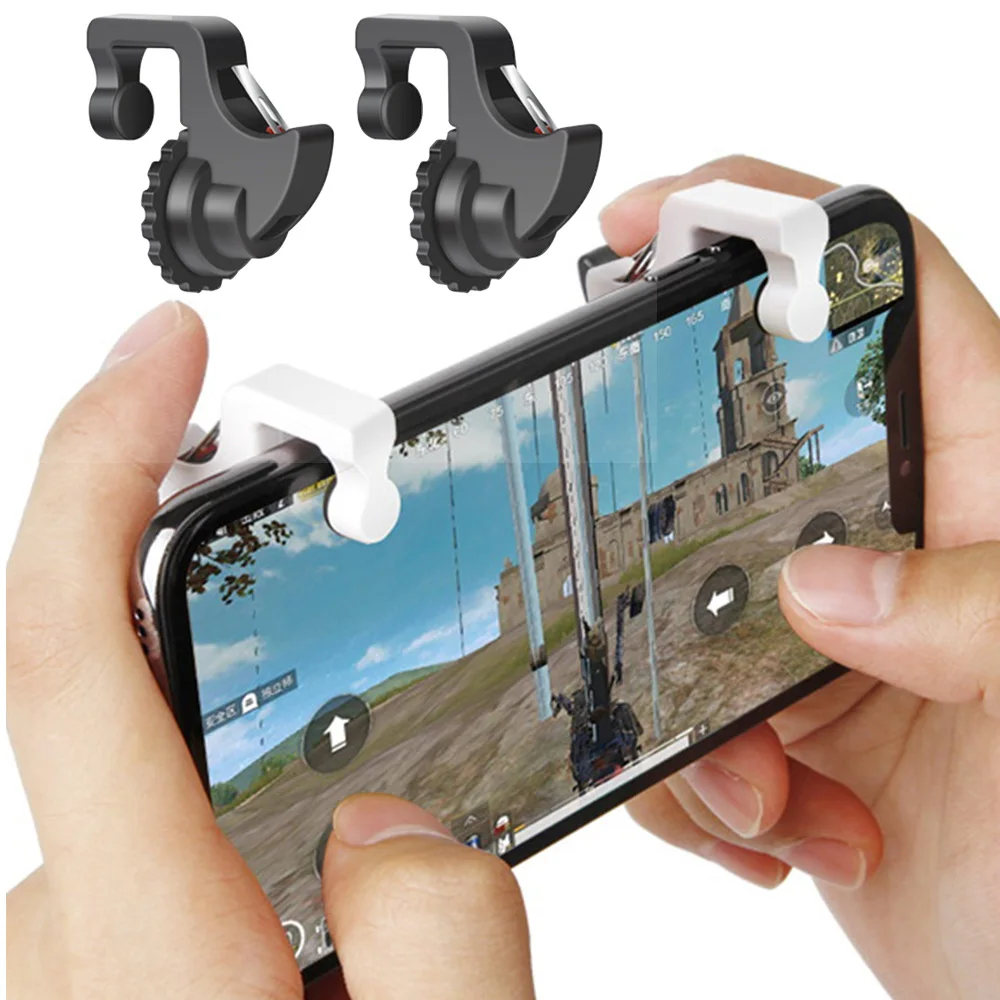

Universal Mobile Phone Game Controller Shooter Trigger Fire Button L1 Rl Game Operation For IPhone Android Phone Game Accessorie