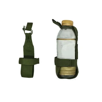 

High Quality Minimalist Tactical Hiking Camping Molle Water Bottle Holder Belt Carrier Pouch Nylon Bag Travel Kits