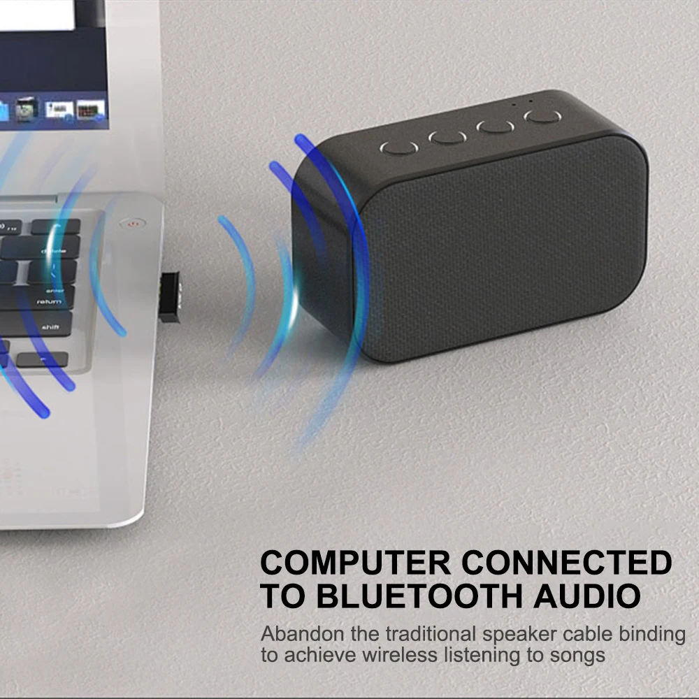 Мини Bluetooth 5,0 usb приемник и адаптер и передатчик и беспроводной быстрый адаптер стабильности передачи для ПК