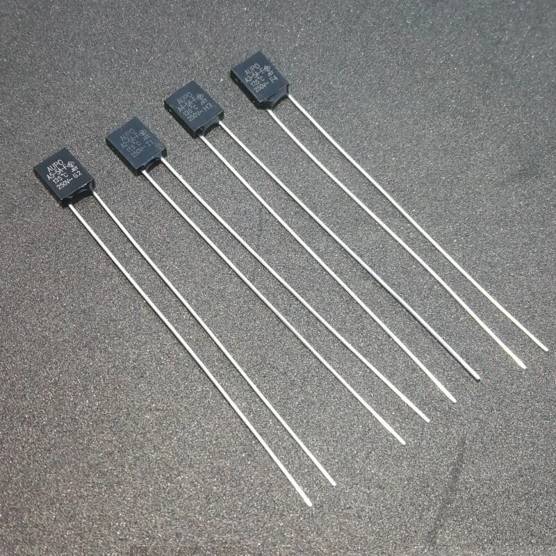 Square 1A 2A 3A 5A 250V Thermal Fuse Cutoff 84 102 115 125 130 135 145 150 C Degree LED Fuses Temperature Switches Control thermal fuse temperature switch