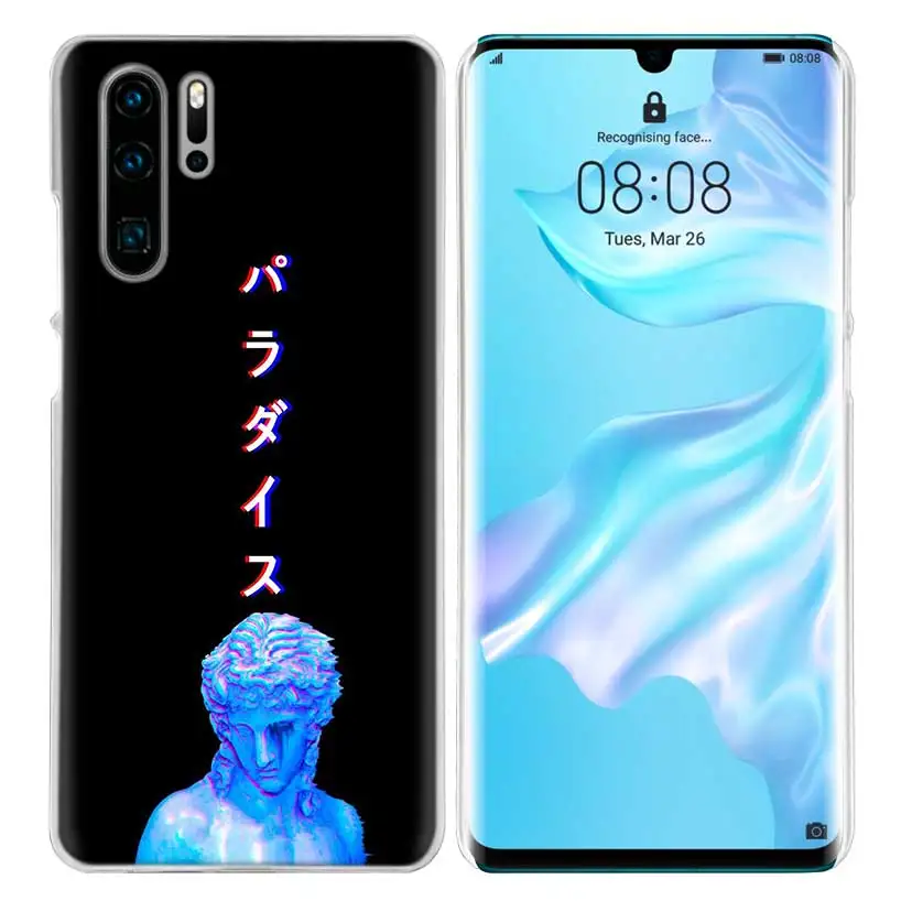 08 Жесткий чехол из поликарбоната для huawei P30 P20 P10 mate 30 20 10 Nova 5 5i Pro Lite P Smart Z Plus статуя микеланжело - Цвет: 08