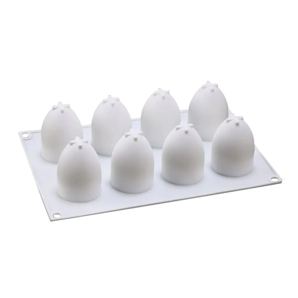 3D Mousse Silicone Baking Diy 8 Even Pear Dessert Mold Cake | Дом и сад