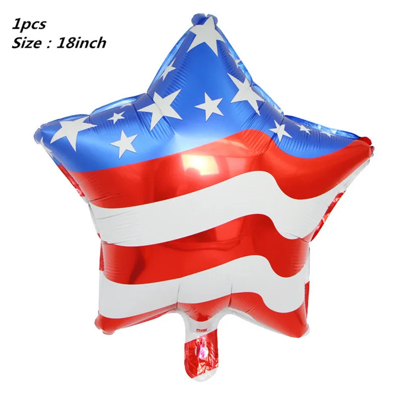 1pcs 18inch star Marvel Капитан Америка тема флаги вечеринка для мальчика день рождение украшения для вечеринки в честь ребенка свадебные украшения поставка 1 комплект в том числе 12 шт Вымпел - Цвет: 1pcs 18inch star
