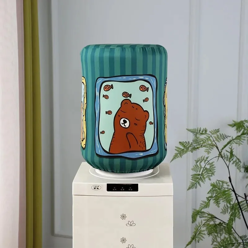 New Office Cute Bucket Decor Dust Proof Container Bottle Protector Home Water Dispenser Cover Drinking Fountain Dust Cover