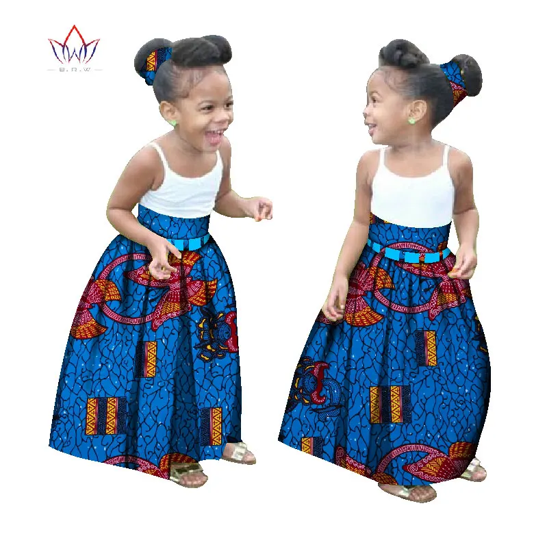 Verão crianças roupas africanas personalizado menina moda