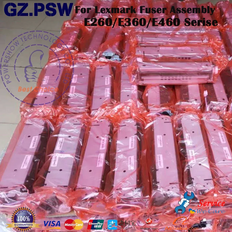 Фьюзера 40X5346 40X5345 40X5855 40X5854 для LexMark E260 E360 E460 T650 T652 T654 X651 X652 X654 X565 X658