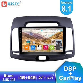 

EKIY 9'' 2.5D IPS DSP Android 8.1 Car Radio For Hyundai Elantra 2007-2011 Stereo Multimedia Player GPS Navi 4G 64G Wifi Carplay