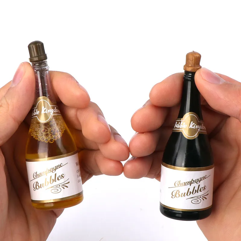10pc Bubble Water Bottle Festive Party Supplies Wedding Decoration Mini Transparent Champagne Bottle DIY Self Filling Bubble Toy 10pc Bubble Water Bottle Festive Party Supplies Wedding Decoration Mini Transparent Champagne Bottle DIY Self Filling Bubble Toy