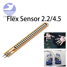 2," дюймовый гибкий датчик изгиба 4,5 дюймов гибкий датчик изгиба для роботизированной перчатки питания и т. д. гибкий датчик 2,2" Flex 4,5"