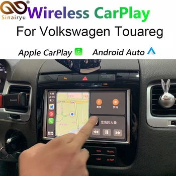 Buy Sinairyu Wifi Wireless Apple Carplay For Volkswagen Touareg 2010-2017 8inch Android Mirror Car Play Support Front/Rear Camera