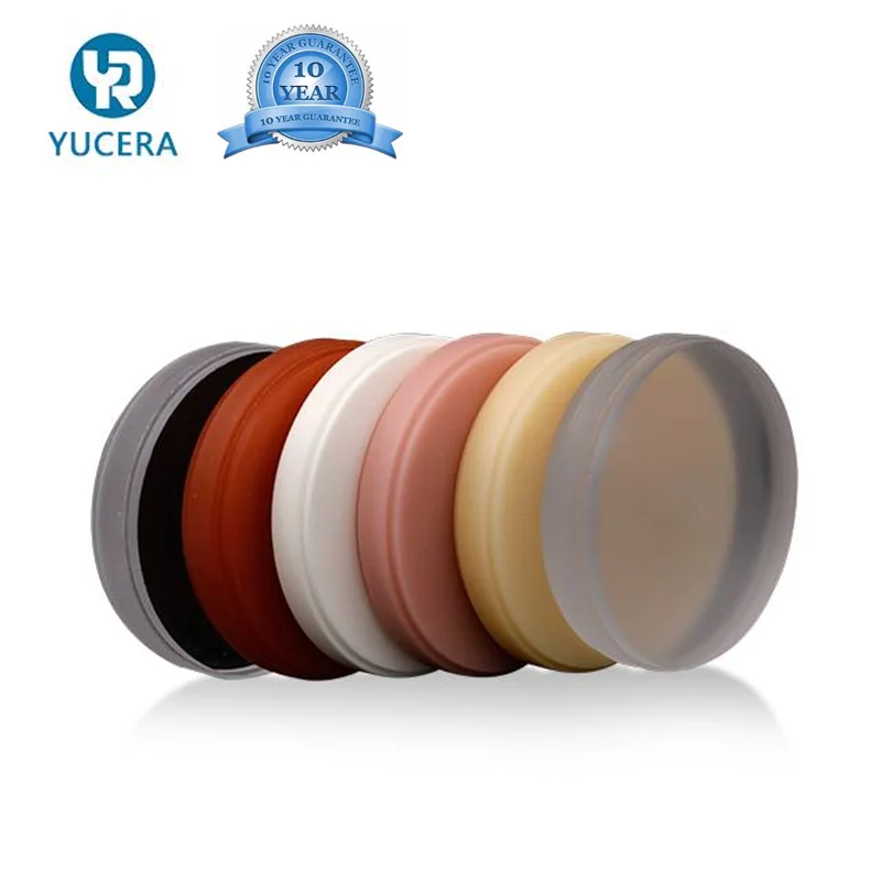 

Горячая Распродажа от Yucera, Φ 98*12 мм, 3 шт. для CAD CAM, временная Съемная Стоматологическая лаборатория для зубных протезов