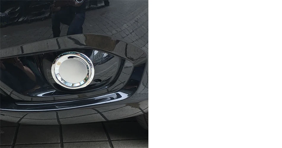 DWCX 1 пара хромированный автомобильный передний противотуманный светильник, накладка, АБС-пластик, подходит для Mercedes-Benz Vito W447