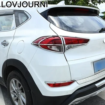 

Rear Panels Foot Pedal Headlamp Rearlamp Exterior Automovil Automobile Accessories Sticker Strip 15 16 17 18 FOR Hyundai Tucson