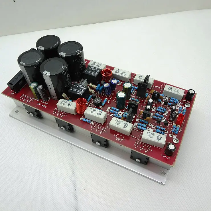 

2SA1943 2SC5200 power tube 450W stereo 2.0 HIFI Pure After class Stage amplifier board