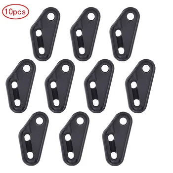 

10pc Camping Tent Fastener Wind Rope Buckle Triangle Pull Rope Buckles Cord Stopper Tool Durable Outdoor Tools Tent Accessories