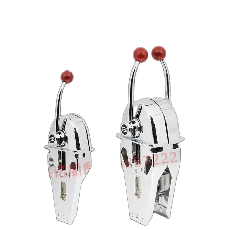 

American Speedboat Double-handle Throttle Head, Outboard Independent Gear Control Box Throttle Handle Throttle Head