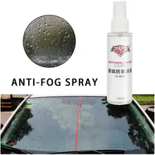 Новинка 100 мл анти туман спрей Стекло агент длительное окно жидкость Анти-туман для лобового стекла ванной ЖК-экран мобильного телефона стекло es