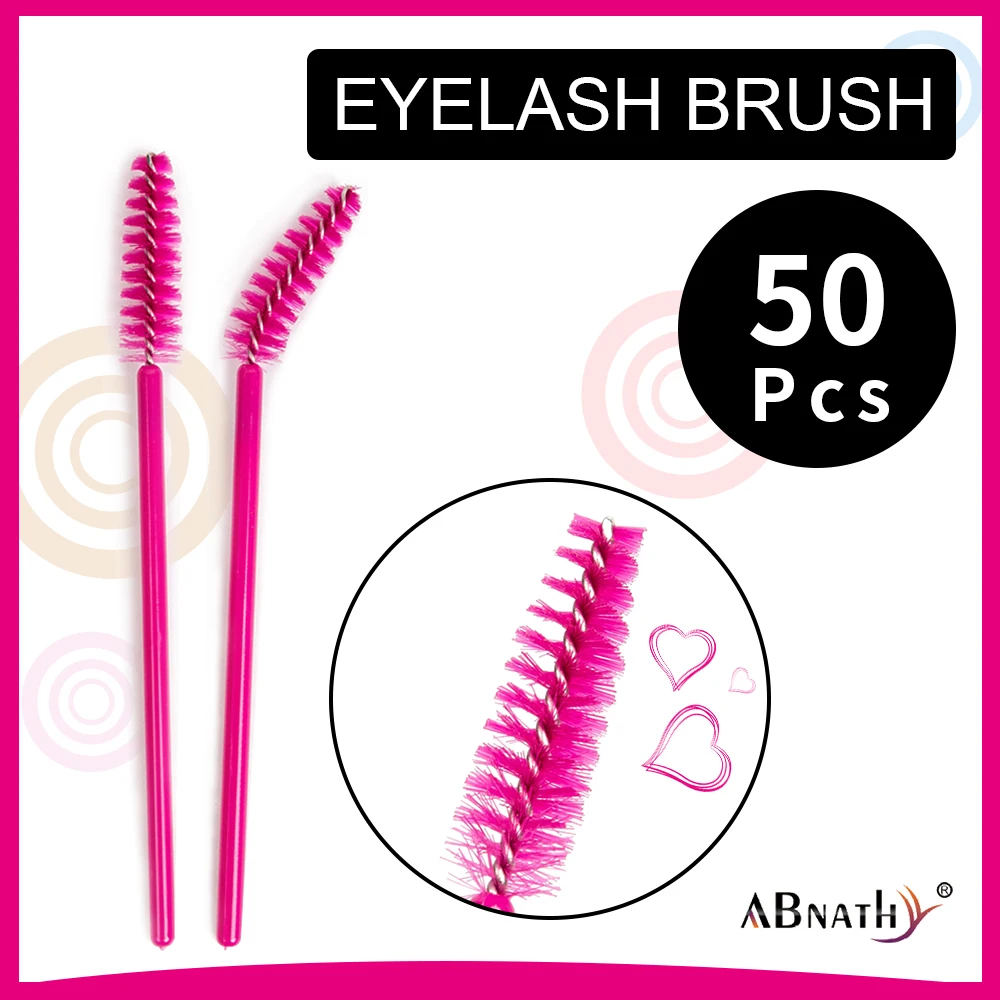 

Abnathy Eyelash Extension Disposable Eyebrow brush Mascara Wand Applicator Spoolers Eye Lashes Cosmetic Brushes Set makeup tools