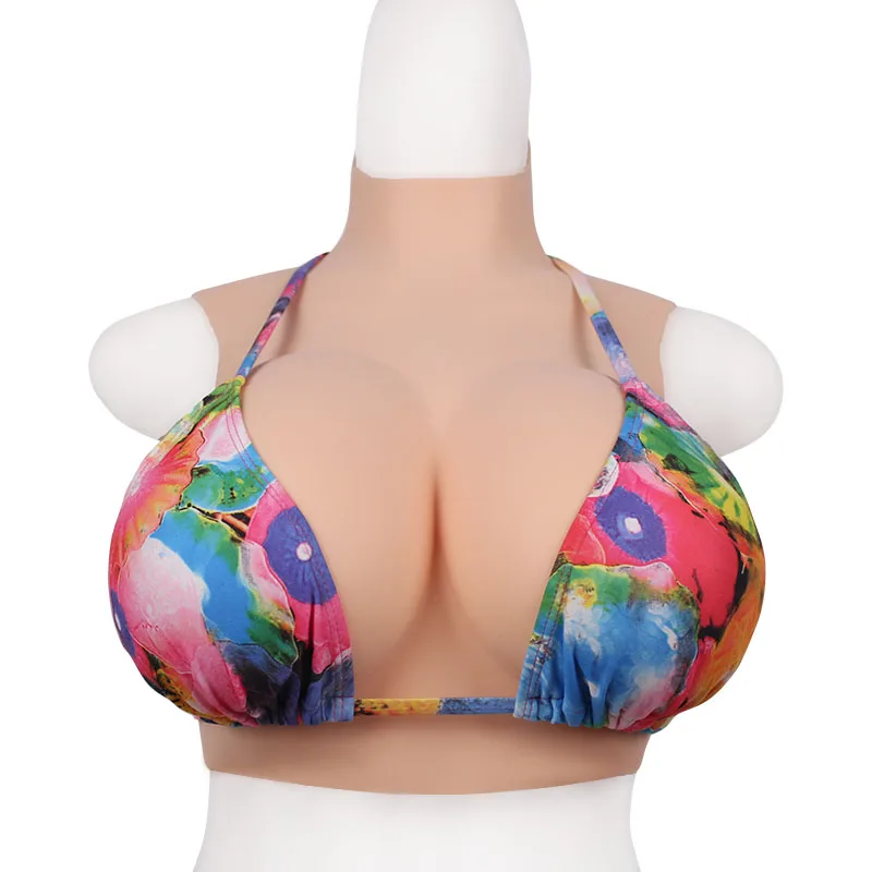 TRANSWEET Latest G Cup Realistic Silicone Breast Forms Boobs for Crossdressers Drag Queen Shemale Crossdressing