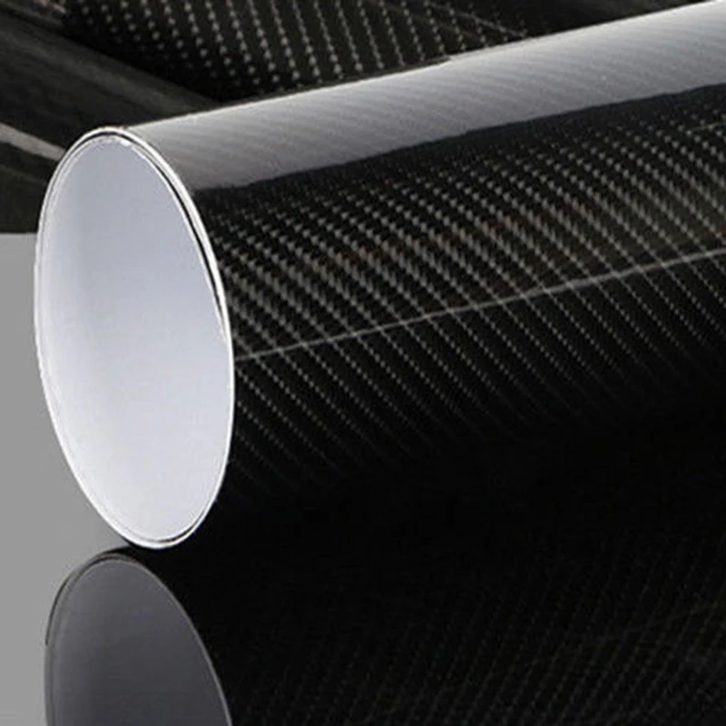 

PVC Sticker 60*152CM/50*200CM/20*152CM -40~900C 6D Carbon Fiber Decal Film