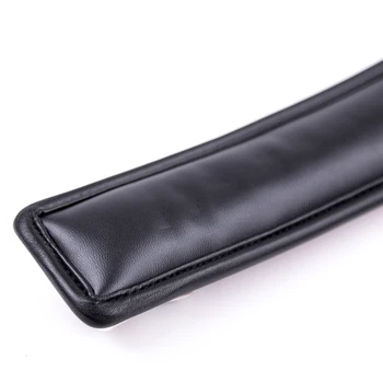 Bdsm Collar Leather And Iron Chain Link Sponge Filling Bdsm Slave Collars Women Bondage Collar Sex Toys For Couples Adults 6