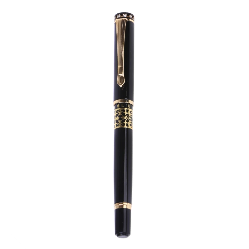0.5mm Metal Roller Ball Pen Luxury Ballpoint Pens Business Office Writing Gift LX9A