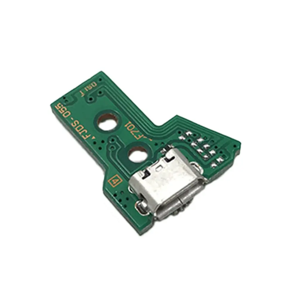 Для SONY PS4 контроллер usb зарядный порт розетка плата JDS-055 ручка зарядная розетка переключатель плата 12PIN кабель Модуль для PS4