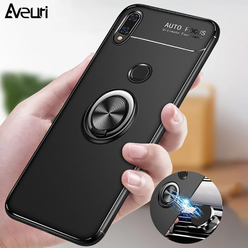 

Finger Ring Phone Case For Huawei Nova 2 2i 3 3i 4 5 5i Nova 2S 2 Lite Honor 10i 7C 8C 8X MAX V20 Silicone Cover Coque Holder